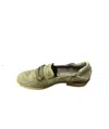 Softwaves Women Gill Loafer In Moss Green In Multi