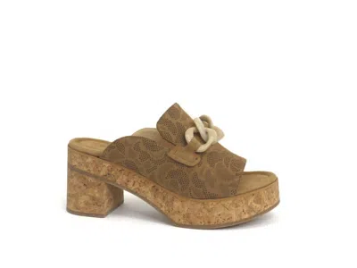 Softwaves Women's Issie Cork Sandal In Cest In Multi