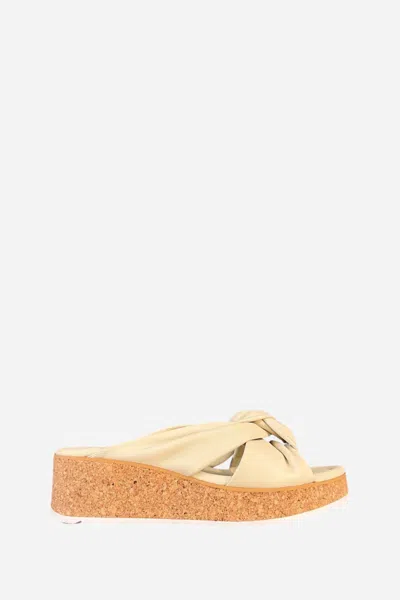 Softwaves Women's Kandi Sandal In Ivory In Neutral