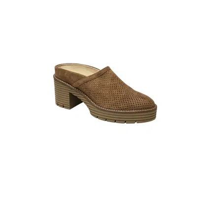 Softwaves Women's Mansi Clog In Cognac In Green
