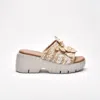 Softwaves Women's Marilu Sandals In White In Multi