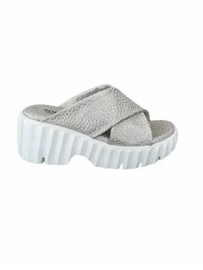 Softwaves Women's Marini Sandals In Platino In Neutral