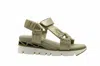 Softwaves Women's Reza Sandal In Platino In Multi