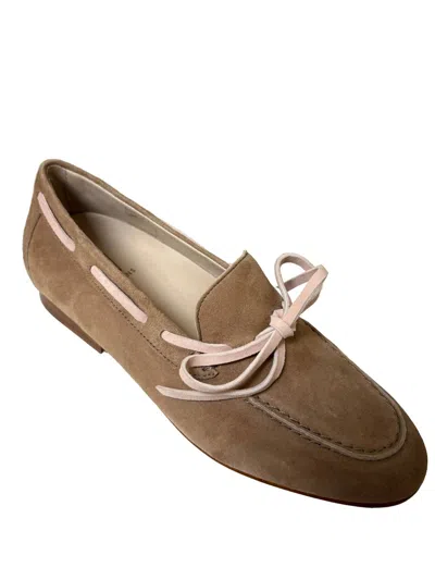 Softwaves Women's Saundra Velour Loafer In Mousse/rose In Multi