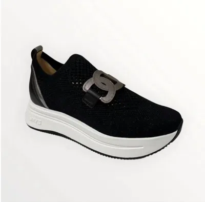 Softwaves Women's Simone Shoes In Black/pewter