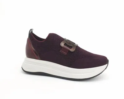 Softwaves Women's Simone Slip-on Shoes In Burgundy In Multi