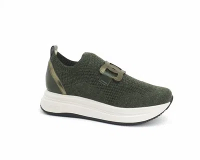 Softwaves Women's Simone Slip-on Shoes In Kaki In Multi