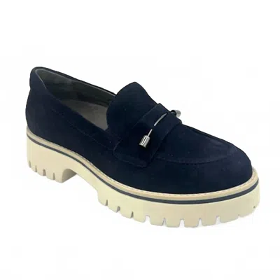 Softwaves Women's Slip On Shoe In Notte In Blue