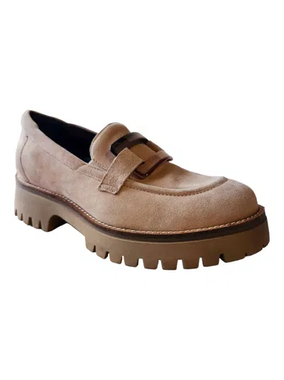 Softwaves Women's Vanna Loafers In Sahara Suede In Multi
