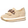 Softwaves Women's Wedge Cadie Sneakers In Camel In Brown