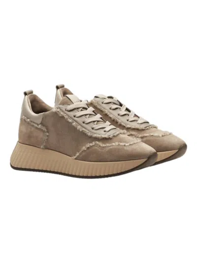 Softwaves Women'a Alair Sneaker In Taupe/sahara In Multi