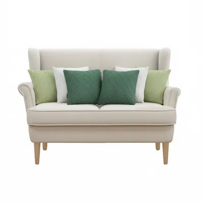 Soga 6pc Fresh & Pure Cable Knit & Forest Green Diamond Knit Pillow Cover Set - Decorative Covers