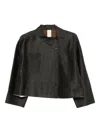 Soh Asymmetric Shirt In Black