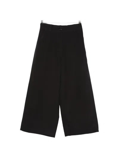 Soh Button-fastening Palazzo Pants In Black
