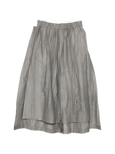 Soh Cotton Blend Trousers In Gray