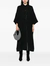 Soh Striped Shirt Dress In Black