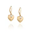 Sohavi Women's Heart Of Gold Earrings