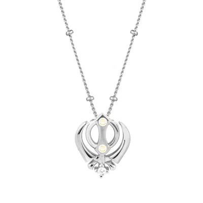 Sohavi Women's Silver Princess Pendant