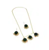 Sohi Abstract-stone Jewellery Set