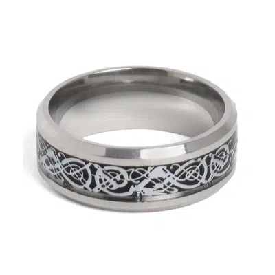 Sohi Black Band Rings For Women