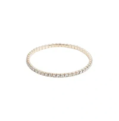 Sohi Bling Tennis Bracelet In Silver