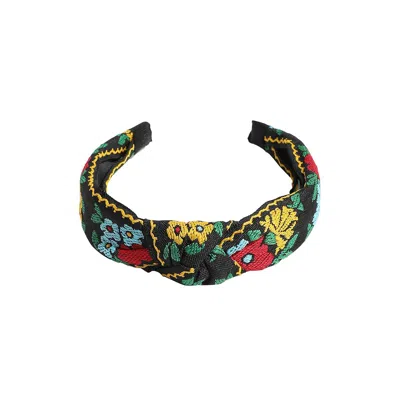 Sohi Botanical Hairband In Black