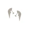 Sohi Casual Cuff Earrings In Silver