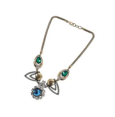 Sohi Charlotte Statement Necklace In Multi