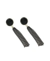Sohi Circular-tassel Drop Earrings