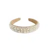 Sohi Cluster Hairband In White