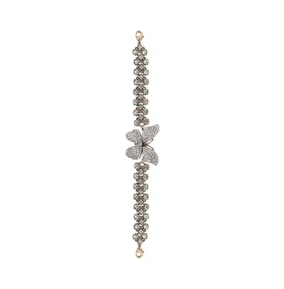 Sohi Crystal Butterfly Bracelet
