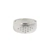 Sohi Crystal Rhombus Bracelet In Silver