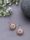 Sohi Designer Drop Earrings In Silver