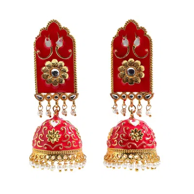 SOHI FLORAL DROP EARRINGS