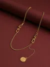 Sohi Gold Plated Designer Pendant In Silver