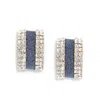 Sohi Gold Plated Designer Stone Party Hoop Earring For Women In Multi