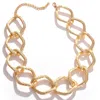 Sohi Gold Plated Necklace With Chain Detail For Women's In Gold