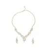 Sohi Gold-plated Pearl Jewellery Set