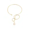Sohi Gold-plated Wrap Necklace