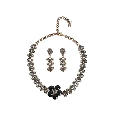 Sohi Maxi Flower Jewellery Set