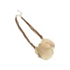 Sohi Metallic Cascade Statement Necklace In Gold