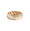 Sohi Metallic Swirl Bracelet In Gold