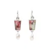 Sohi Ombre Drop Earrings In Metallic