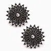 Sohi Oxidised Toe Rings In Silver