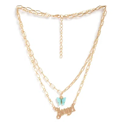 Sohi Pack Of 2 Gold Plated Designer Chain