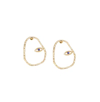Sohi Party Drop Earring In Gold