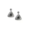 Sohi Party Drop Earrings In Black