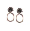 Sohi Party Drop Earrings In Black