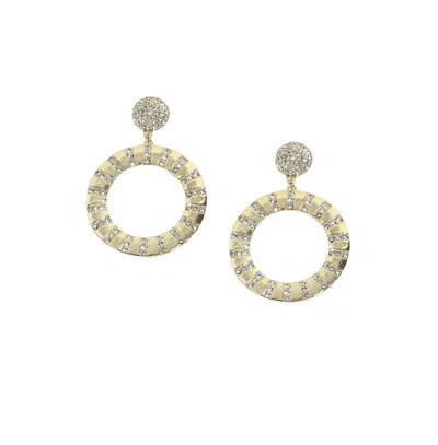 Sohi Party Drop Earrings In Gold