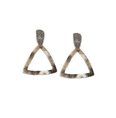 Sohi Party Drop Earrings In Gold